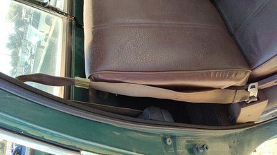 1976 Silverado C10 Passenger Right Front Seat Belt Retractor Oem Shoulder Brown