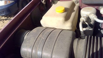 1988 Gmc Sierra 2500 Coolant Reservoir Radiator Overflow Tank Bottle Oem 5.7L