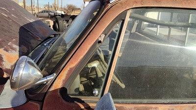 73-91 Gmc Sierra C3500 Driver Left Front Vent Window Small Door Glass With Frame