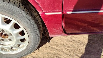 1996 Olds 88 Driver Left Moulding From Fender Oem Trim Strip Red