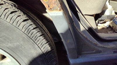 01 Jeep Grand Cherokee Passenger Right Rear Moulding On Quarter Panel Ps5 Silver
