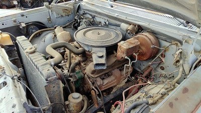1986 Dodge Ram W250 Driver Left Rear Brake Backing Plate Assembly Oem