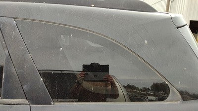 07-09 Grand Vitara Xl-7 Driver Left Rear Quarter Glass Back Side Window Oem