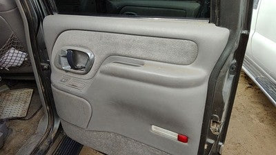 1997-99 Chevy Suburban Passenger Right Rear Inside Door Trim Panel Back Gray 132