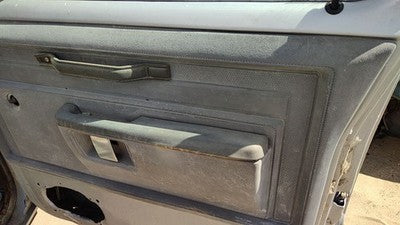 1986 Dodge Ram W250 Passenger Right Front Inside Door Trim Panel Only Oem Gray