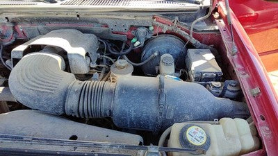 99-04 F150 Complete Air Intake Cleaner Filter Box Housing With Tube Oem 4.6L