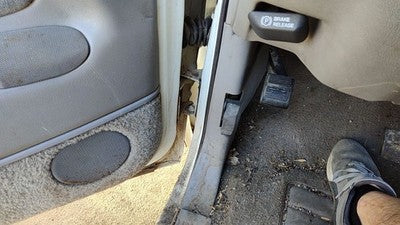 1995 Chevy Silverado 1500 Driver Left Lower Kick Trim Panel Oem Gray