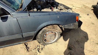 1983-1986 Toyota Camry Passenger Right Front Fender Oem Gray 5380232031