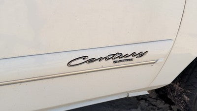 01-02 Century Passenger Right Front Moulding From Door Oem Trim Strip White