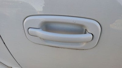 00-04 Suburban Passenger Right Rear Outside Door Handle Back 50U Summit White