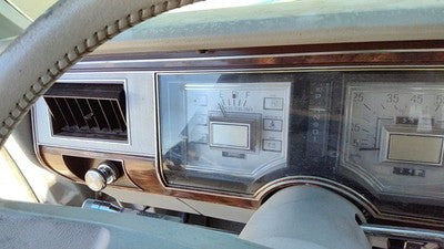 82-87 Grand Marquis Trim Bezel Around Speedometer Oem Dash Surround Panel Gray