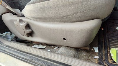 1997 Ford Contour Passenger Right Side Seat Trim Panel Oem Ul Tan