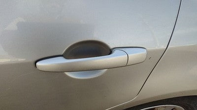 2007-2012 Lincoln Mkz Driver Left Rear Outside Door Handle Oem Back Silver Jp