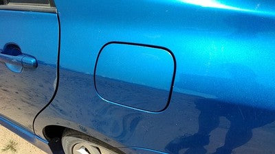 2009-13 Toyota Corolla Fuel Tank Door With Hinge Gas Lid Oem Filler Blue 8T7