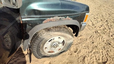 1994 Nissan Pathfinder Driver Left Front Wheel Flare Oem Fender Moulding Black