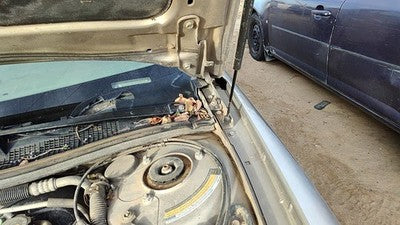 1997-1998 Buick Century Driver Left Hood Hinge Oem Silver 10265736