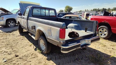 1989 Ford F150 Passenger Right Rear Brake Backing Plate Assembly Oem