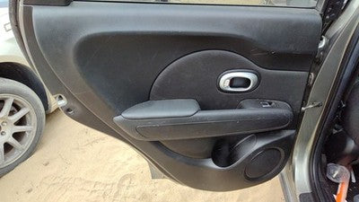 2014-2019 Kia Soul Driver Left Rear Door Trim Panel With Switches Back Black Eq