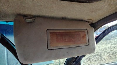 1994 Nissan Pathfinder Passenger Right Sun Visor Oem Gray