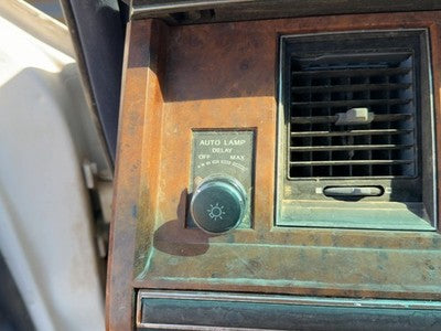 1991-1994 Lincoln Town Car Headlight Switch Control Knob Buttons Dash Oem