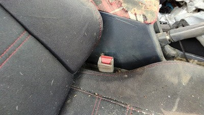 2000 Civic Hx Coupe Passenger Right Front Seat Belt Buckle Receiver Oem Gray
