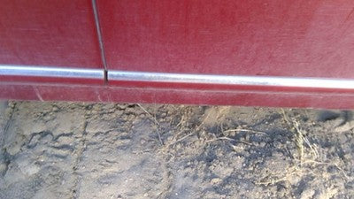 10-12 Lexus Hs250h Hybrid Passenger Right Front Moulding From Door Trim Red 3r1