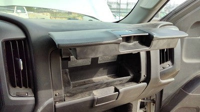 14-19 Silverado 1500 Upper Glove Box Assembly Complete Door With Latch H2r Gray