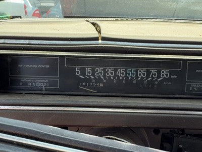1986-1988 Buick Park Ave Speedometer Cluster Instrument Gauges Panel Oem Dash