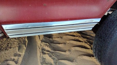 1979 Ford F150 Driver Left Rear Moulding On Front Box Panel Oem
