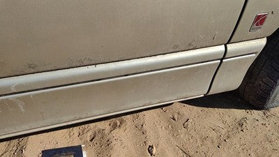 93 Saturn Sc2 Coupe Passenger Right Front Moulding From Door Oem Trim Strip Gold