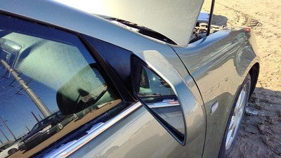 2005-2007 Cadillac Sts Passenger Right Side Mirror Door Mounted Oem Green 92U