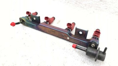00-02 Nissan Sentra Complete Fuel Rail With Injectors Set Loaded Oem 1.8L Gxe