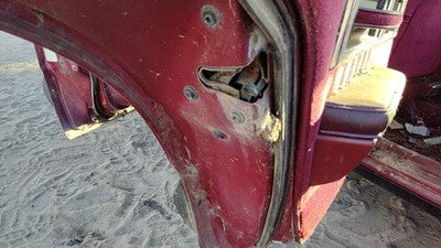 1990 Olds 88 Driver Left Rear Door Latch With Rods/Cables Oem Back