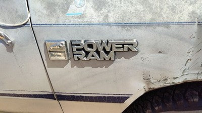 1986 Dodge Ram W150 Passenger Right Power Ram Fender Emblem Badge Oem
