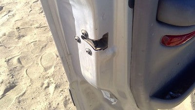 2002 Chevy Venture Driver Left Front Door Latch With Rods/cables Oem