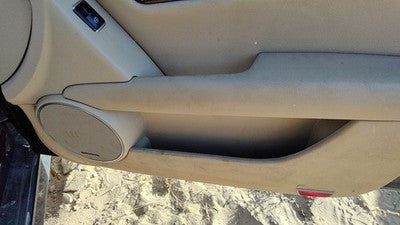 12-13 C300 Passenger Right Front Door Trim Panel With Switches Beige 125