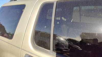 02-10 Ford Explorer Passenger Right Rear Vent Window Back Door Glass With Frame