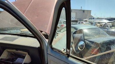 78-86 Ram W150 Passenger Right Front Vent Window Small Door Glass With Frame
