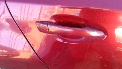 10-12 Lexus Hs250h Hybrid Passenger Right Rear Outside Door Handle Back Red 3r1