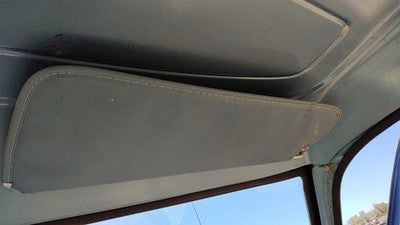 1986 Dodge Ram W150 Passenger Right Sun Visor Oem Blue