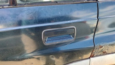 1997 Suzuki Sidekick Driver Left Rear Outside Door Handle Oem Back Green