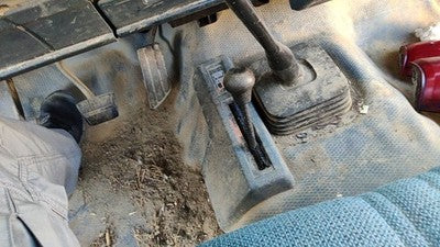 93 Gmc Sierra 2500 4X4 Shifter Lever Assembly With Linkage 4Wd T Case Shift Unit
