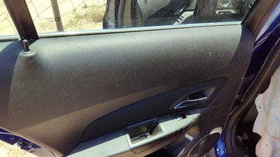 12-16 Chevy Cruze Driver Left Rear Door Trim Panel With Switches Back Black Aff