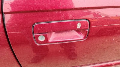 98-02 Eldorado Passenger Right Front Outside Door Handle Crimson Red 86U
