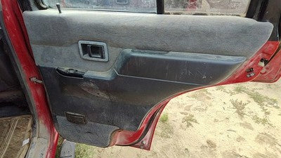 95 Nissan Pathfinder Passenger Right Rear Door Trim Panel With Switches Back