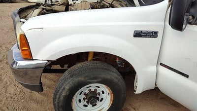 1999-2007 Ford F250 Super Duty Driver Left Front Fender Oem White F81Z16006Aa