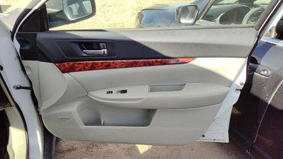 11-14 Legacy Outback Passenger Right Front Door Trim Panel With Switches Ivory