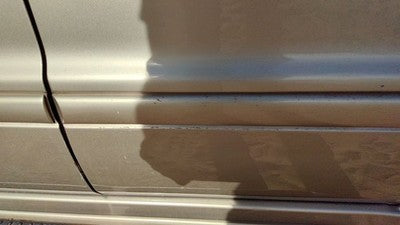 2005 Mercedes Ml350 Driver Left Rear Moulding From Door Oem Back Trim Strip Gold