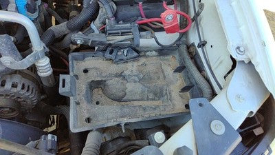 2002-2009 Gmc Envoy Complete Battery Box Mount Tray With Hold Down Oem 4.2L