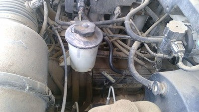 97-01 Ford F150 4.6L Power Steering Fluid Remote Reservoir Tank Bottole 4X2 At
